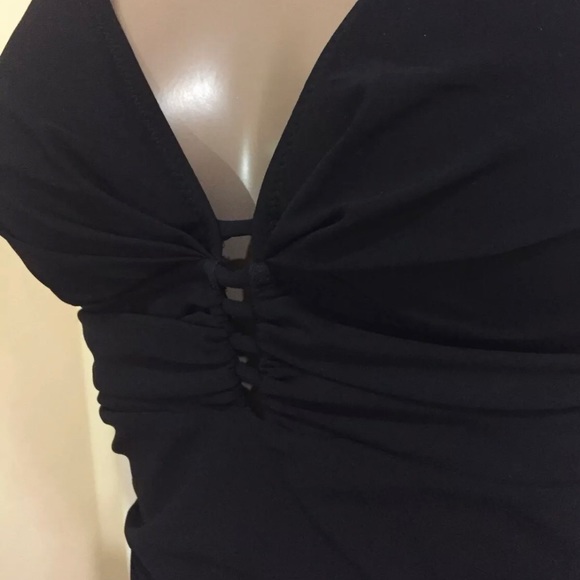 Profile Gottex V Neck Cut Out Tankini Swim Top - Picture 4 of 4